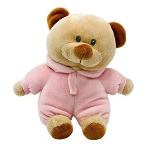 Ty Pluffies PJ Bear Pink Plush Teddy Stuffed Animal Pajamas 6 inch 2021